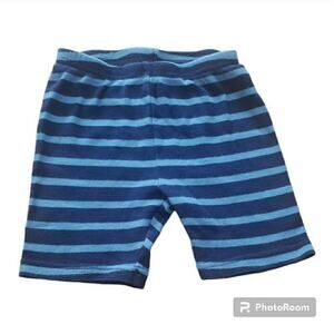 Just One You made by Carter's Size 2T Blue Striped 100% Cotton Shorts Child